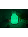 BN-84973,Lampa de veghe, FreeON, Silicon moale, Cu telecomanda si cablu USB, Cu 9 culori diferite si cronometru, Rabbit