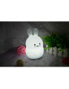 BN-84973,Lampa de veghe, FreeON, Silicon moale, Cu telecomanda si cablu USB, Cu 9 culori diferite si cronometru, Rabbit