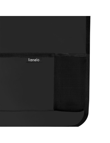 BN-LO-SEATORGANIZER_BLACK,Organizator auto, Lionelo, Cu 5 buzunare de diferite dimensiuni, Cu buzunar pentru tableta, Montare cu