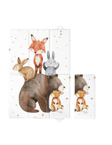 BN-W-305-000-783,Saltea de infasat, Ceba Baby, Pliabila, 60 x 40 cm, Basic Forest