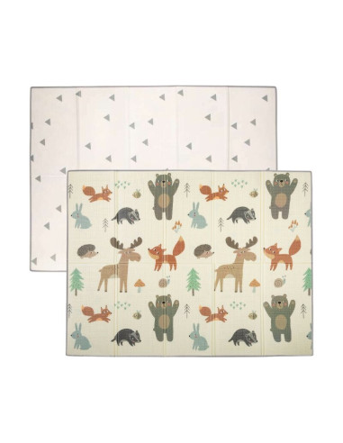 BN-83556,Covoras de joaca, FreeON, Magic Friends, Cu doua fete, Pliabil, Protectie impotriva loviturilor, 200 x 150 cm, Cu Impri