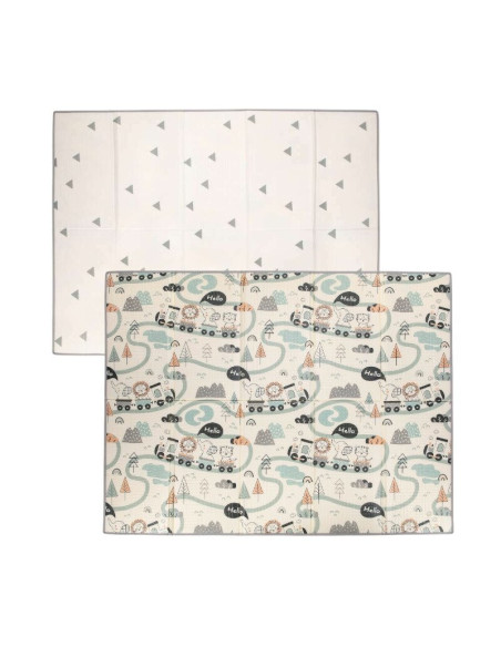 BN-83563,Covoras de joaca, FreeON, Magic Road, Cu doua fete, Pliabil, Protectie impotriva loviturilor, 200 x 150 cm, Cu Imprimeu