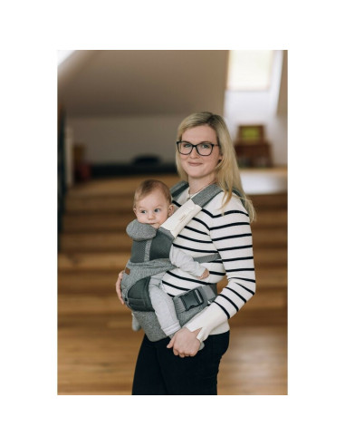 BN-82047,Marsupiu bebe, FreeON, Carry Me, 3 in 1, De la 4 luni pana la 15 kg, Tesatura din plasa 3D, Confortabil si sigur pentru