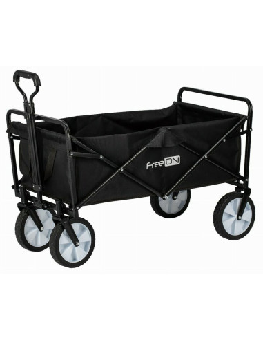 BN-81606,Carucior pliabil, FreeON, Pentru transportul diferitelor obiecte atat in casa, cat si in vacanta, Cu 2 buzunare, Maner 