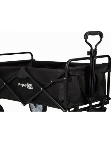 BN-81606,Carucior pliabil, FreeON, Pentru transportul diferitelor obiecte atat in casa, cat si in vacanta, Cu 2 buzunare, Maner 