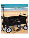 BN-81606,Carucior pliabil, FreeON, Pentru transportul diferitelor obiecte atat in casa, cat si in vacanta, Cu 2 buzunare, Maner 