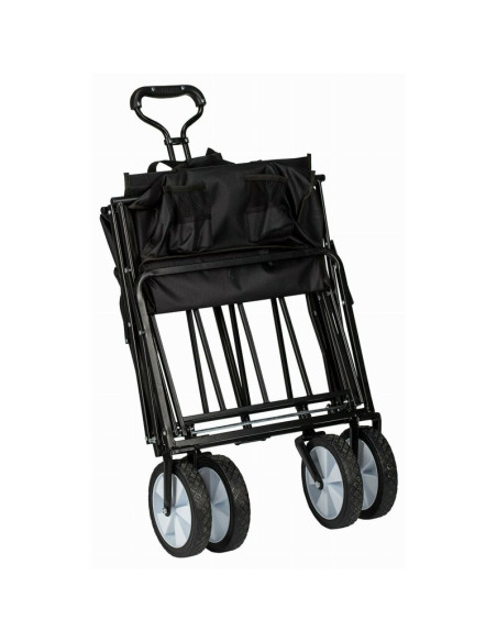 BN-81606,Carucior pliabil, FreeON, Pentru transportul diferitelor obiecte atat in casa, cat si in vacanta, Cu 2 buzunare, Maner 