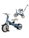 BN-613830,Tricicleta, Petite&Mars, Turbo, 5 in 1, Multifunctionala, Vehicul de impins, Bicicleta cu/fara pedale, Cu maner de ghi
