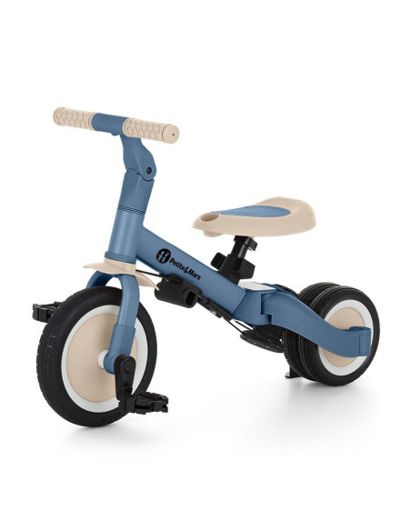 BN-613830,Tricicleta, Petite&Mars, Turbo, 5 in 1, Multifunctionala, Vehicul de impins, Bicicleta cu/fara pedale, Cu maner de ghi
