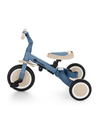 BN-613830,Tricicleta, Petite&Mars, Turbo, 5 in 1, Multifunctionala, Vehicul de impins, Bicicleta cu/fara pedale, Cu maner de ghi