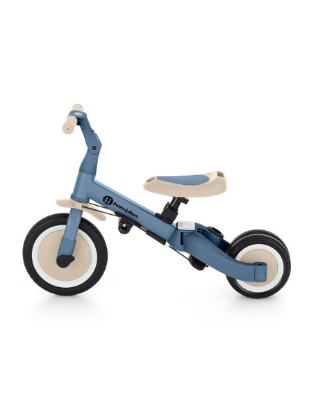 BN-613830,Tricicleta, Petite&Mars, Turbo, 5 in 1, Multifunctionala, Vehicul de impins, Bicicleta cu/fara pedale, Cu maner de ghi