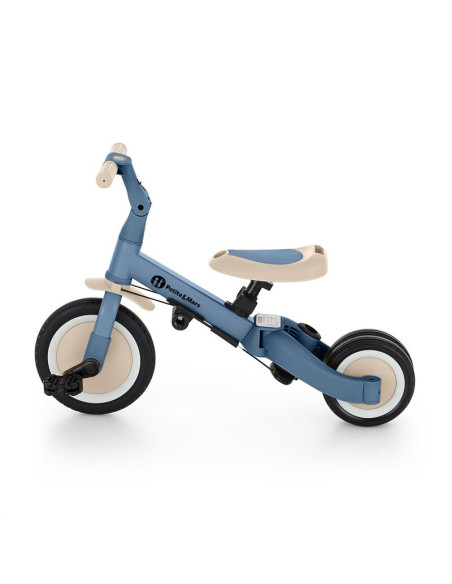 BN-613830,Tricicleta, Petite&Mars, Turbo, 5 in 1, Multifunctionala, Vehicul de impins, Bicicleta cu/fara pedale, Cu maner de ghi