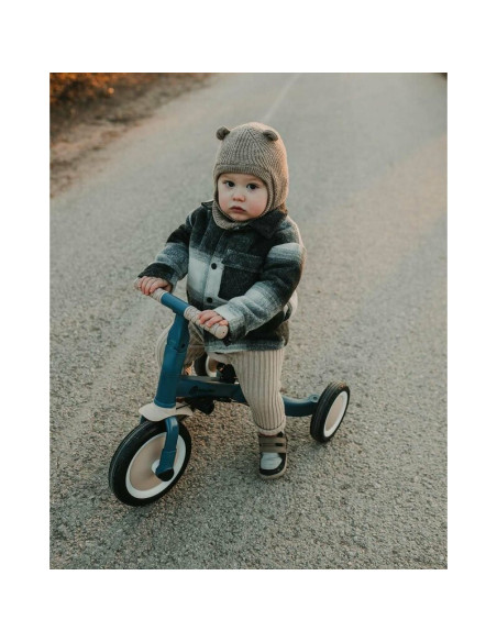 BN-613830,Tricicleta, Petite&Mars, Turbo, 5 in 1, Multifunctionala, Vehicul de impins, Bicicleta cu/fara pedale, Cu maner de ghi