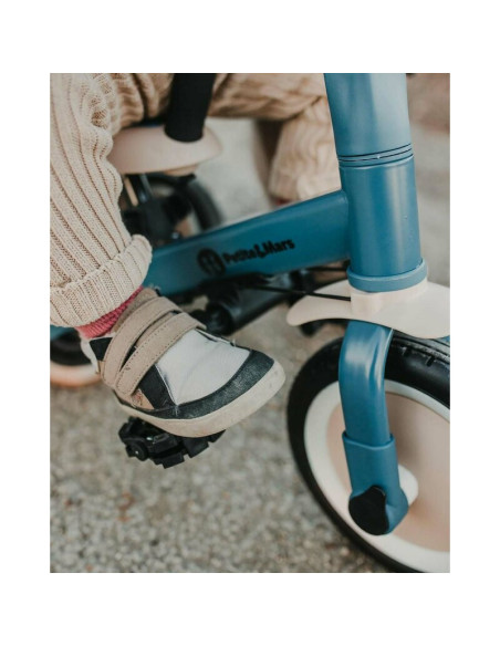 BN-613830,Tricicleta, Petite&Mars, Turbo, 5 in 1, Multifunctionala, Vehicul de impins, Bicicleta cu/fara pedale, Cu maner de ghi
