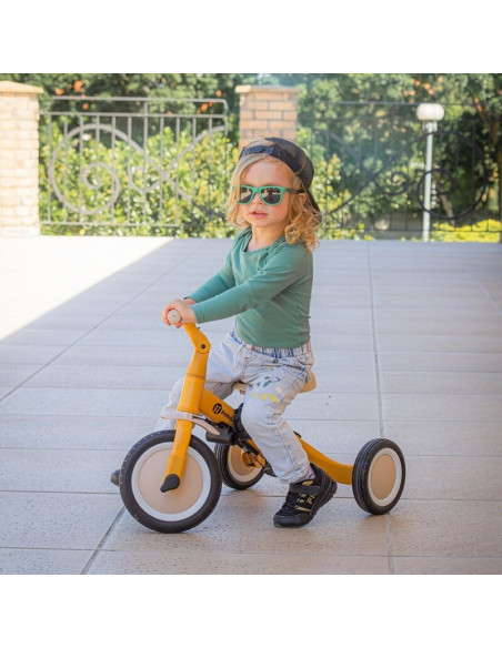 BN-613830,Tricicleta, Petite&Mars, Turbo, 5 in 1, Multifunctionala, Vehicul de impins, Bicicleta cu/fara pedale, Cu maner de ghi