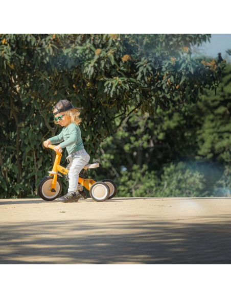BN-613830,Tricicleta, Petite&Mars, Turbo, 5 in 1, Multifunctionala, Vehicul de impins, Bicicleta cu/fara pedale, Cu maner de ghi