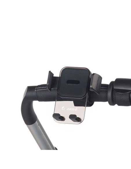 BN-8420421088500,Suport telefon, Jane, Pentru carucior, Universal, Reglabil, Cu buton de blocare, Black