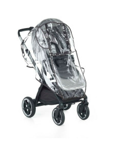 BN-8420421023563,Husa de ploaie pentru carucior sport, Jane, Cu fereastra generoasa, Din folie de inalta densitate, Transparenta