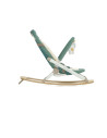 BN-8420421090909,Balansoar, Jane, Kalm, Pliabil, Cu bara de jucarii si spatar reglabil, Cu baza din lemn, Conform cu standardul 