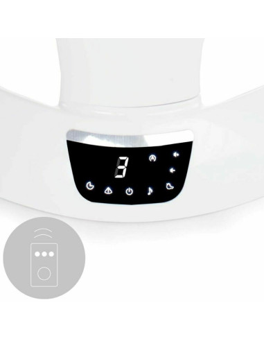 BN-8420421090022,Balansoar electric, Jane, Moon, Cu 5 trepte de viteza, Timer, 12 melodii si 5 sunete ale naturii, Conform cu st