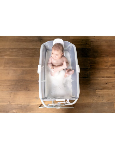 BN-8420421093689,Cadita de baie cu pliere ultra-compacta, Jane, Oasis, Cu doua manere, 68 x 42 x 26 cm, Conform cu standardul eu