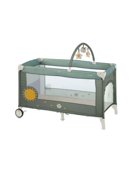 BN-8420421089880,Patut pliant, Jane, One Level, Cu roti, Cu arcada cu jucarii, Geanta de transport, Cu un nivel, Conform standar