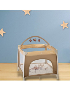 BN-8420421092583,Tarc de joaca, Jane, Travel Fun, Cu arcada cu jucarii, Geanta de transport, 98x101x80 cm, Sesame 2