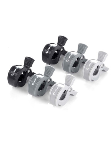 BN-8420421087978,Set 6 clesti pentru carucior, Jane, Multifunctional, Gri si negru