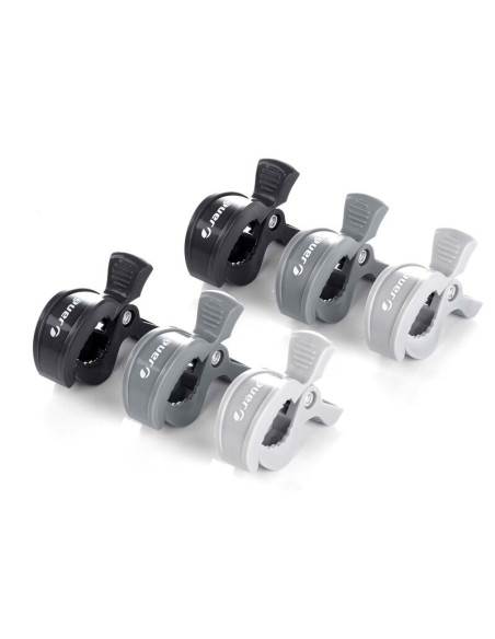 BN-8420421087978,Set 6 clesti pentru carucior, Jane, Multifunctional, Gri si negru