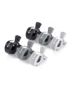 BN-8420421087978,Set 6 clesti pentru carucior, Jane, Multifunctional, Gri si negru