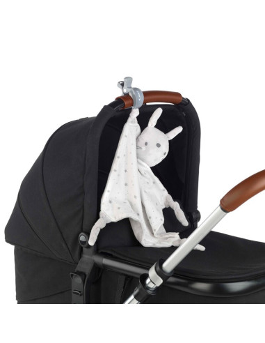 BN-8420421087978,Set 6 clesti pentru carucior, Jane, Multifunctional, Gri si negru