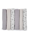 BN-8420421089170,Set 6 scutece, Jane, Din muselina de bambus, Hipoalergenice, 35 x 35 cm, Star