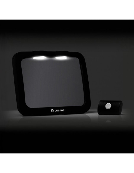 BN-8420421074985,Oglinda auto, Jane, Pentru masina, Cu iluminare LED, Include telecomanda pentru pornire si oprire usoara, Din s