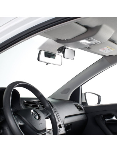 BN-8420421085271,Oglinda auto, Jane, Pentru parbriz, Din sticla rezistenta la spargere, 14.5 x 7.5 x 5.5, Black