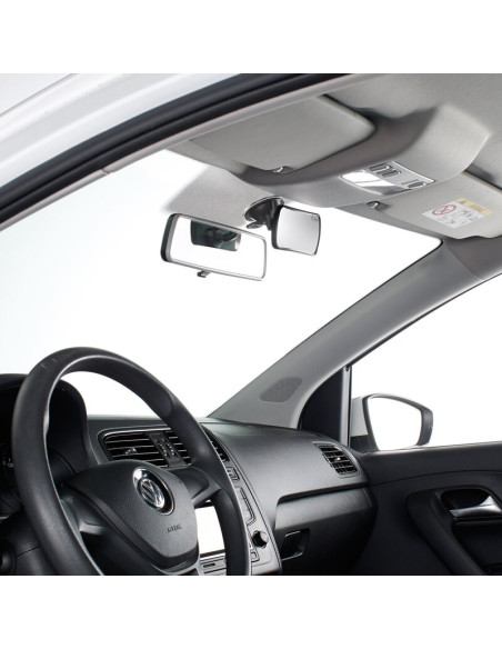 BN-8420421085271,Oglinda auto, Jane, Pentru parbriz, Din sticla rezistenta la spargere, 14.5 x 7.5 x 5.5, Black