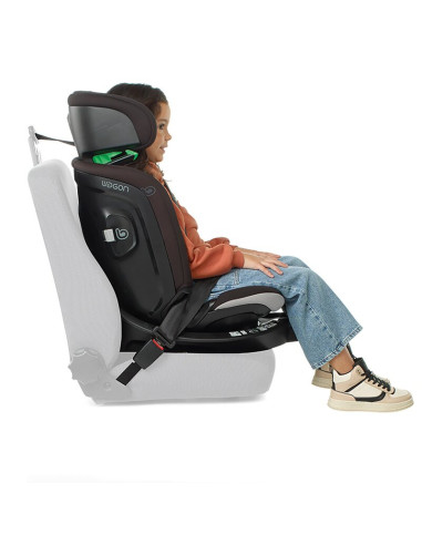 BN-8420421092750,Scaun auto, Be Cool, Wagon I-Size, Rotire 360 grade, 40 - 150 cm, 0 - 36 kg, Cu Isofix si picior stabilizator, 