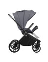 BN-LO-MIKA_PLUS_GREY_STONE,Carucior sport, Lionelo, Mika Plus, Cadru din aluminiu, Copertina XXL, Spatar reglabil in 3 pozitii, 