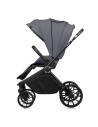 BN-LO-MIKA_PLUS_GREY_STONE,Carucior sport, Lionelo, Mika Plus, Cadru din aluminiu, Copertina XXL, Spatar reglabil in 3 pozitii, 