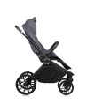 BN-LO-MIKA_PLUS_GREY_STONE,Carucior sport, Lionelo, Mika Plus, Cadru din aluminiu, Copertina XXL, Spatar reglabil in 3 pozitii, 