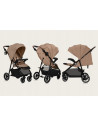 BN-LO-EMMA_ONE_BEIGE_SAND,Carucior sport, Lionelo, Emma One, Cu tavita, Suport pahar, Plasa de tantari, Roti EVA, Maner reglabil