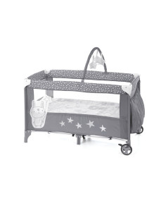 BN-8420421078839,Patut pliant, Jane, Duo Level, Cu roti, Cu arcada cu jucarii, Geanta de transport, Cu doua nivele, Conform stan