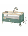 BN-8420421078839,Patut pliant, Jane, Duo Level, Cu roti, Cu arcada cu jucarii, Geanta de transport, Cu doua nivele, Conform stan