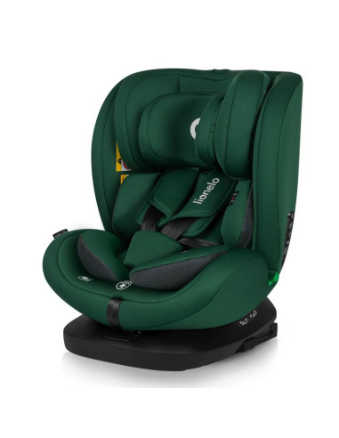 BN-LO-BASTIAAN_I-SIZE_GREEN_FOREST,Scaun auto, Lionelo, Bastiaan i-Size, 4 in 1, Protectie laterala, Cu spatar inclinabil in 4 p
