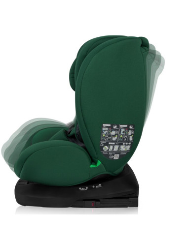 BN-LO-BASTIAAN_I-SIZE_GREEN_FOREST,Scaun auto, Lionelo, Bastiaan i-Size, 4 in 1, Protectie laterala, Cu spatar inclinabil in 4 p