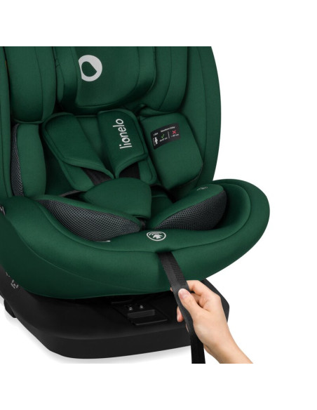 BN-LO-BASTIAAN_I-SIZE_GREEN_FOREST,Scaun auto, Lionelo, Bastiaan i-Size, 4 in 1, Protectie laterala, Cu spatar inclinabil in 4 p