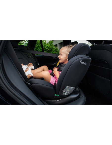 BN-LO-BASTIAAN_I-SIZE_GREEN_FOREST,Scaun auto, Lionelo, Bastiaan i-Size, 4 in 1, Protectie laterala, Cu spatar inclinabil in 4 p