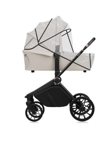 BN-LO-MIKA_PLUS_2IN1_BEIGE_SAND,Carucior 2 in 1, Lionelo, Mika Plus, Cadru din aluminiu, Cu landou intarit si salteluta moale, R
