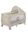 BN-LO-SVEN_PLUS_BEIGE_LATTE,Patut pliant, Lionelo, Sven Plus, 120x60 cm, Cu doua nivele, Cu arcada jucarii, masuta de infasat, v