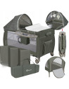 BN-LO-SVEN_PLUS_BEIGE_OLIVE,Patut pliant, Lionelo, Sven Plus, 120x60 cm, Cu doua nivele, Cu arcada jucarii, masuta de infasat, v