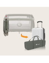 BN-LO-SVEN_PLUS_BEIGE_OLIVE,Patut pliant, Lionelo, Sven Plus, 120x60 cm, Cu doua nivele, Cu arcada jucarii, masuta de infasat, v